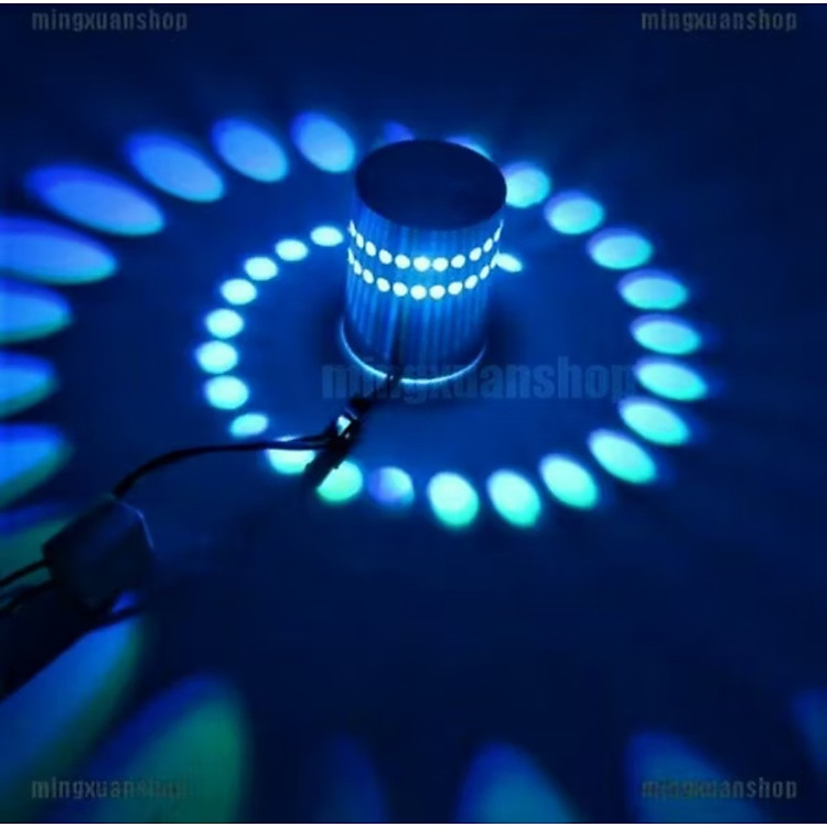 ĐÈN LED TRANG TRÍ TƯỜNG NHÀ TRẦN NHÀ SÁNG HÌNH XOÁY ỐC CỰC ĐẸP