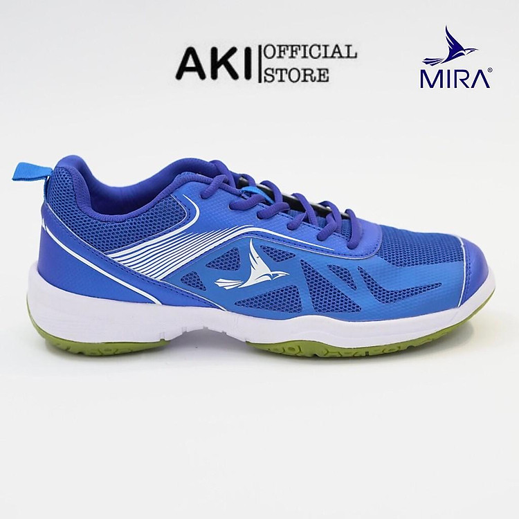 Giày cầu lông Mira 19.1 Xanh Dương thể thao nam nữ chính hãng chất lượng- LI001