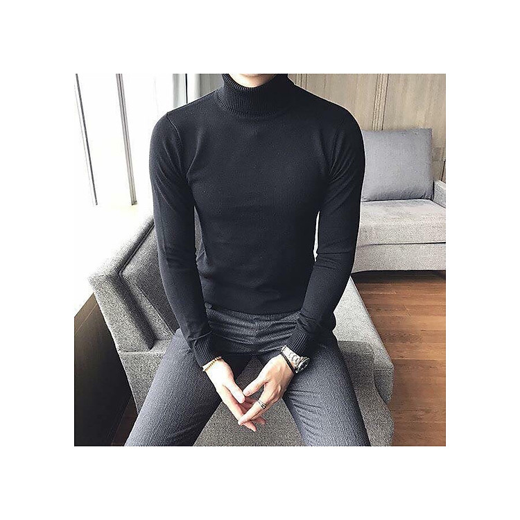 Áo len nam cổ lọ dày dặn F1