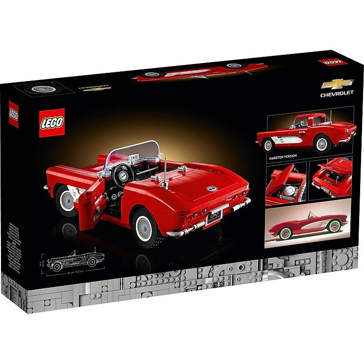 Mua LEGO 10321 Siêu xe Corvette 1961 Chính hãng Giá rẻ - Hình ảnh 5