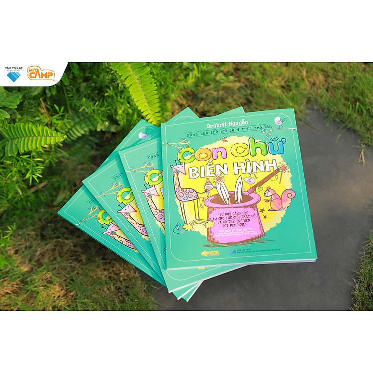 Con Chữ Biến Hình - Sách Dạy Vẽ Cho Bé Từ 4 Tuổi Trở Lên - Ảnh 4