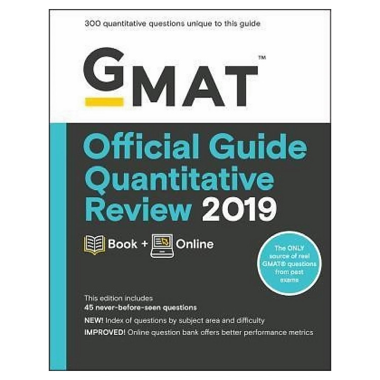 Gmat Official Guide 2019 Quantitative Review: Book+ Online
