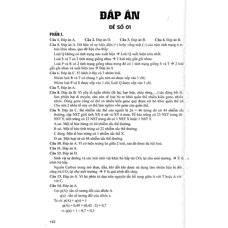 Bộ Đề Sinh Học - Đầy Đủ Các Dạng Trắc Nghiệm Theo Cấu Trúc Đề Thi Năm 2025 - Ảnh 2