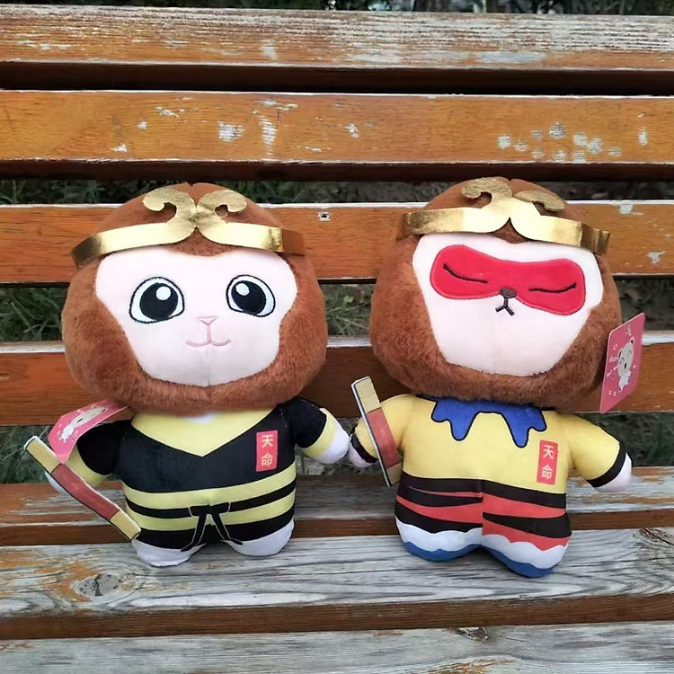 Gấu bông Tôn Ngộ Không chibi 23cm Chính hãng Tiết kiệm - Hình ảnh 5