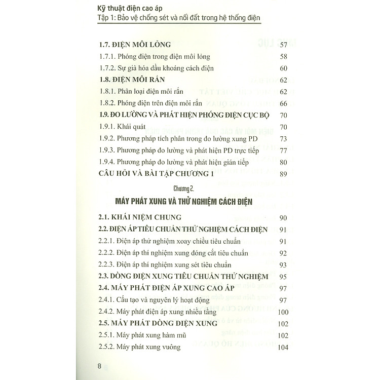 Kỹ Thuật Điện Cao Áp Tập 1 Bảo Vệ Chống Sét Và Nối Đất Trong Hệ Thống Điện - Ảnh 7