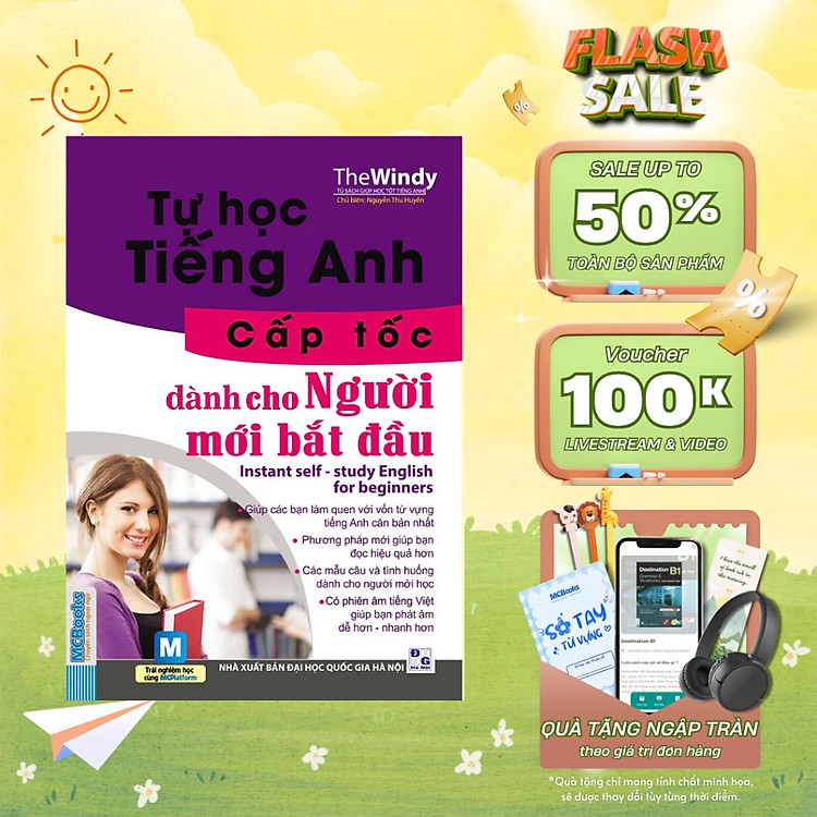 Lazada: Tự Học Tiếng Anh Cấp Tốc Cho Người Mới Bắt Đầu