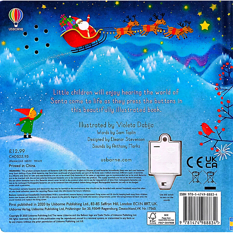 Santa Sound Book - Ảnh 2