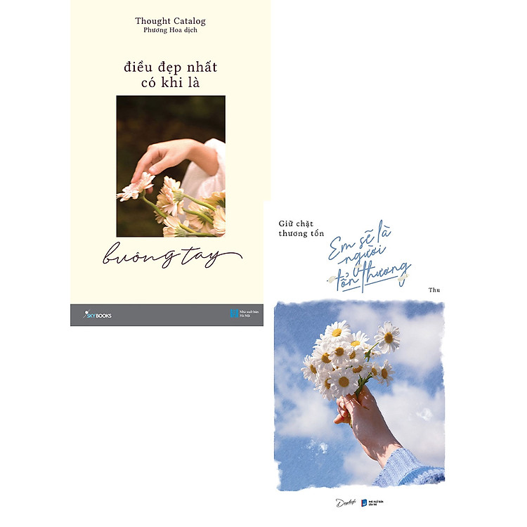 Combo Điều Đẹp Nhất Có Khi Là Buông Tay + Giữ Chặt Thương Tổn, Em Sẽ Là Người Tổn Thương (Bộ 2 Cuốn) _AZ