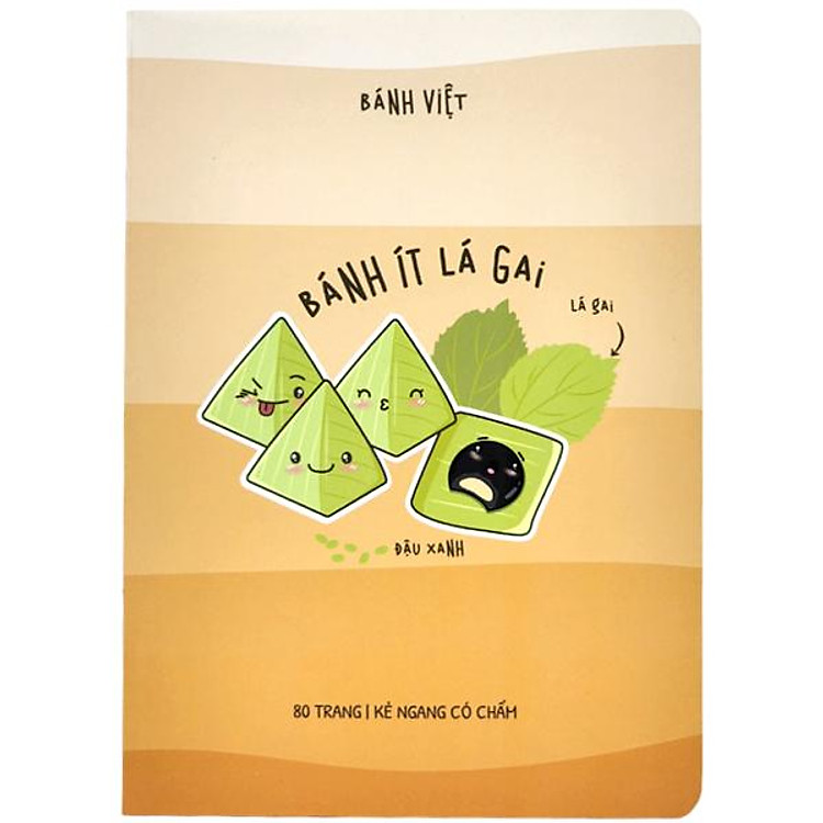 Tập Học Sinh Bánh Việt (80 trang, 70gsm)