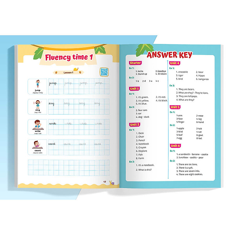 Luyện viết chữ đẹp từ vựng Tiếng Anh Family and Friends - National Edition 1 - Ảnh 4