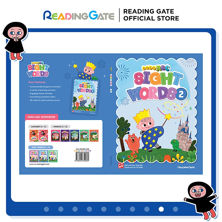 DODO ABC WORKBOOK – SIGHT WORDS 2 READING GATE