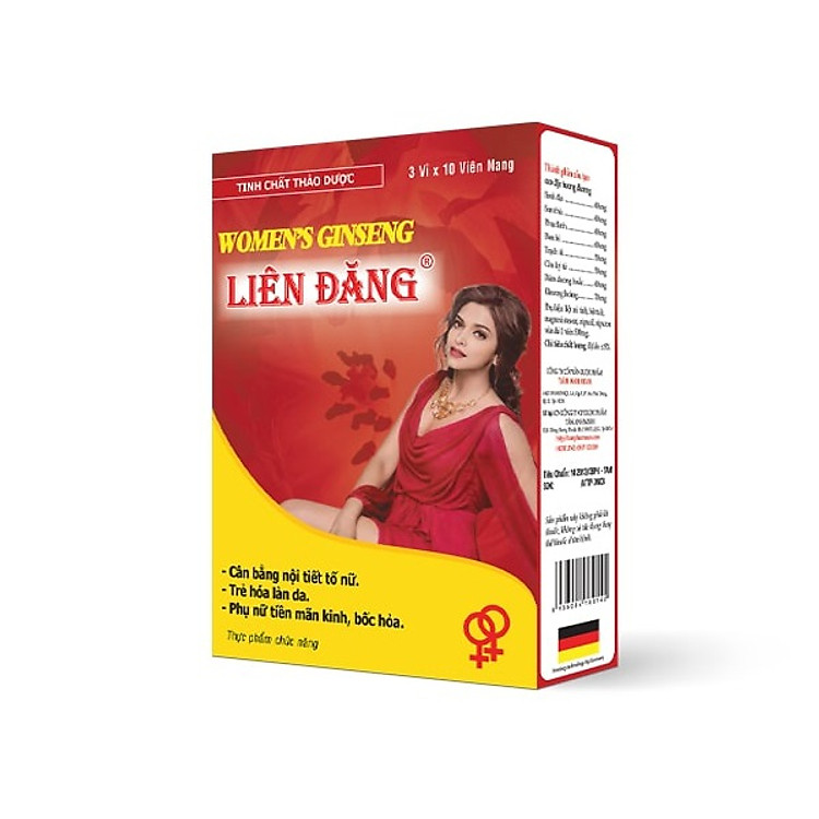 Thực Phẩm Chức Năng Women's Ginseng Liên Đăng