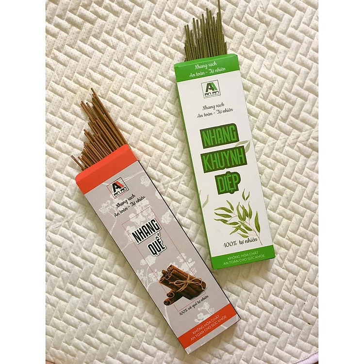 Bộ đôi Nhang Sạch Khuynh Diệp & Quế Anan