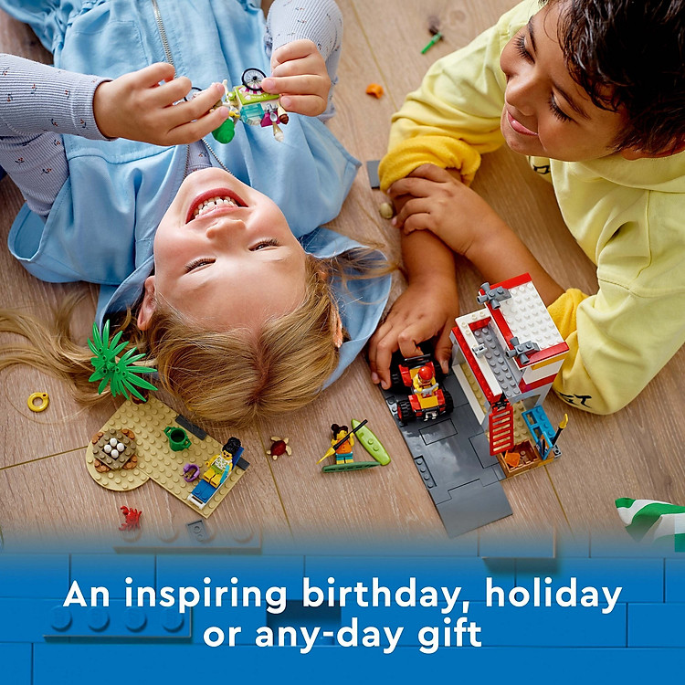 Mua LEGO City 60328 Trạm cứu hộ biển Chính hãng Giá tốt - Hình ảnh 5