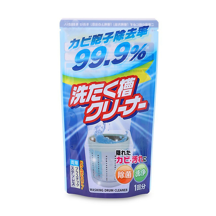 Gói Vệ Sinh Lồng Máy Giặt Cực Mạnh 120g - Nội Địa Nhật Bản