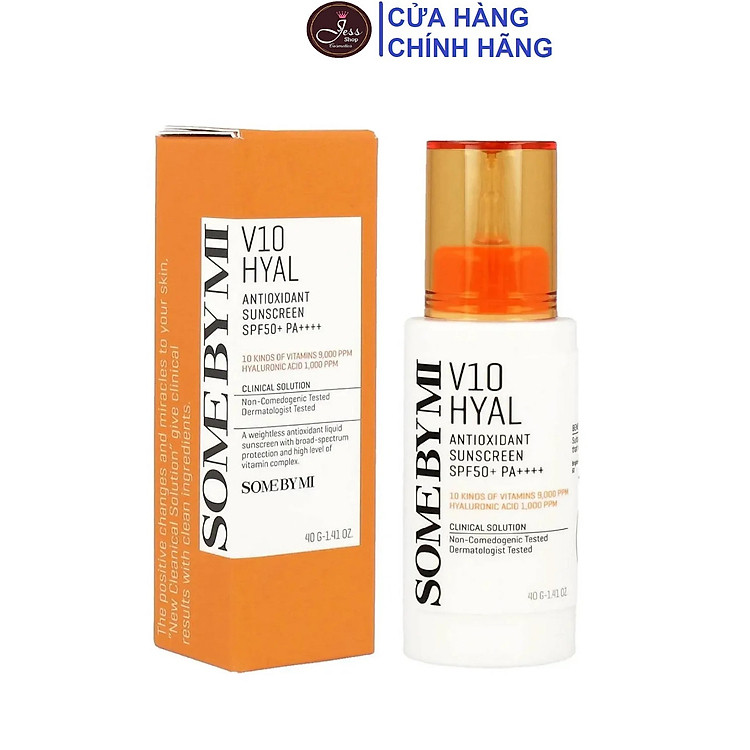 Kem Chống Nắng Some By Mi V10 Hyal Antioxidant Suncreen SPF 50+ PA++++ 40g