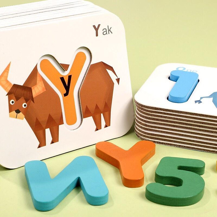 Mua ALPHABET PAIRED CARD - Thẻ chữ cái và số Chính hãng Ưu đãi - Hình ảnh 4