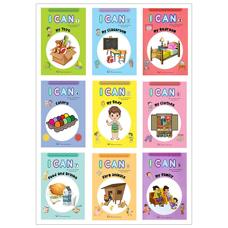 Học Tiếng Anh Cho Trẻ Mầm Non I Can