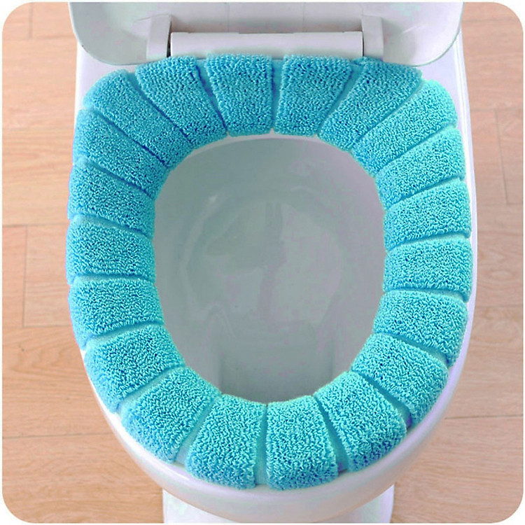 Tấm Lót Bệ Bồn Cầu Giữ Ấm Mùa Đông ( Giao Màu Ngẫu Nhiên )