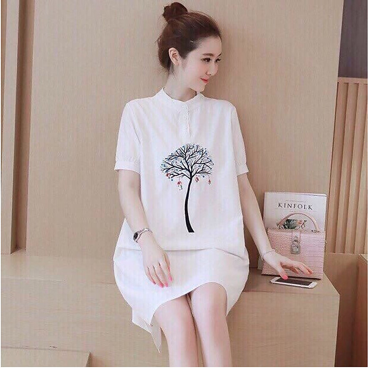 Đầm bầu công sở dn190604