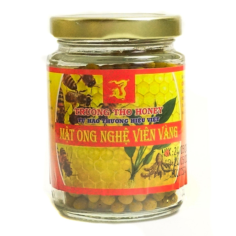 Mật ong nghệ viên vàng Trường Thọ (100g)