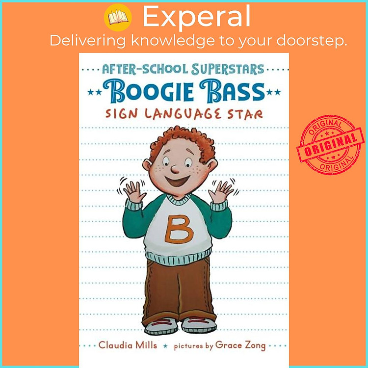 Sách - Boogie Bass, Sign Language Star by Grace Zong (UK edition, paperback)