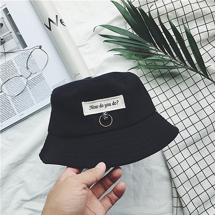 Mũ Vành - Mũ Bucket Khóa Chữ GOAT MENSWEAR