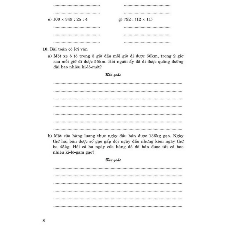 Kĩ Năng Giải Toán Lớp 5 - Ảnh 3