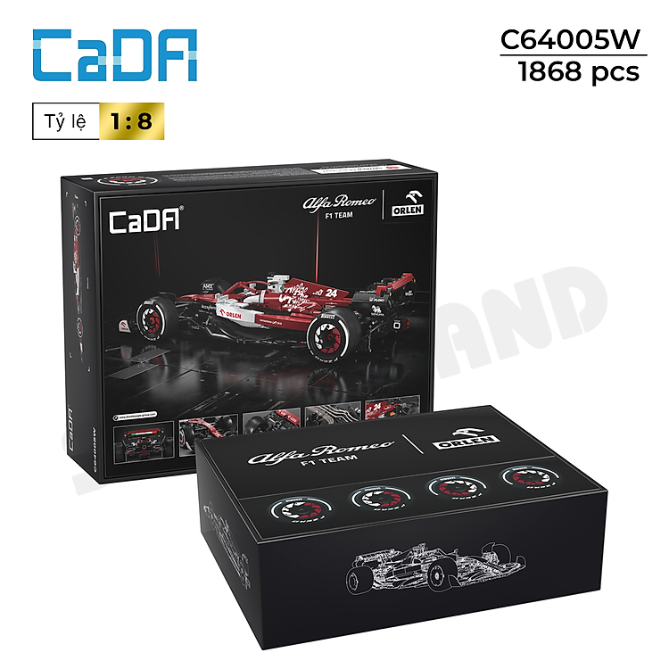 Đồ Chơi Lắp Ráp Xe Đua Alfa Romeo Chính hãng Ưu đãi