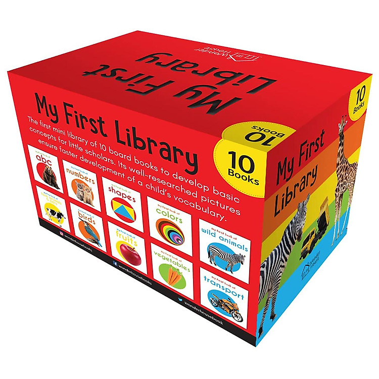 My First Library: Boxset of 10 Board Books for Kids - Ảnh 3