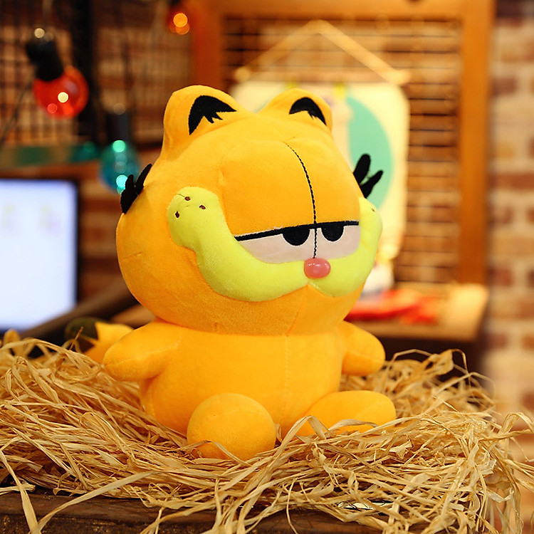 Mua Gấu bông mèo vàng Garfield dễ thương Chính hãng Tiết kiệm - Hình ảnh 3