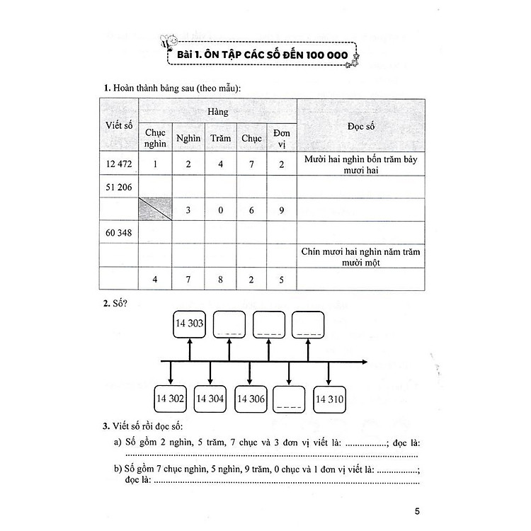 Thực Hành Giải Toán Lớp 4 - Tập 1 - Ảnh 5