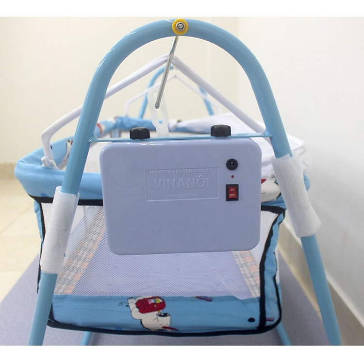 Nôi Tự Động Em Bé Giá Rẻ VINANOI Chính hãng Giá rẻ - Hình ảnh 5