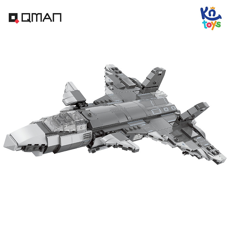 Đồ Chơi Xếp Hình Qman 42201 - Máy Bay Chính hãng Tiết kiệm - Hình ảnh 3