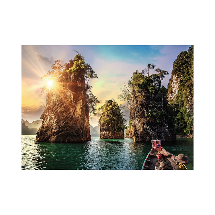 Puzzle Three Rocks Cheow 1000 mảnh RAVENSBURGER Chính hãng Tiết kiệm - Hình ảnh 2