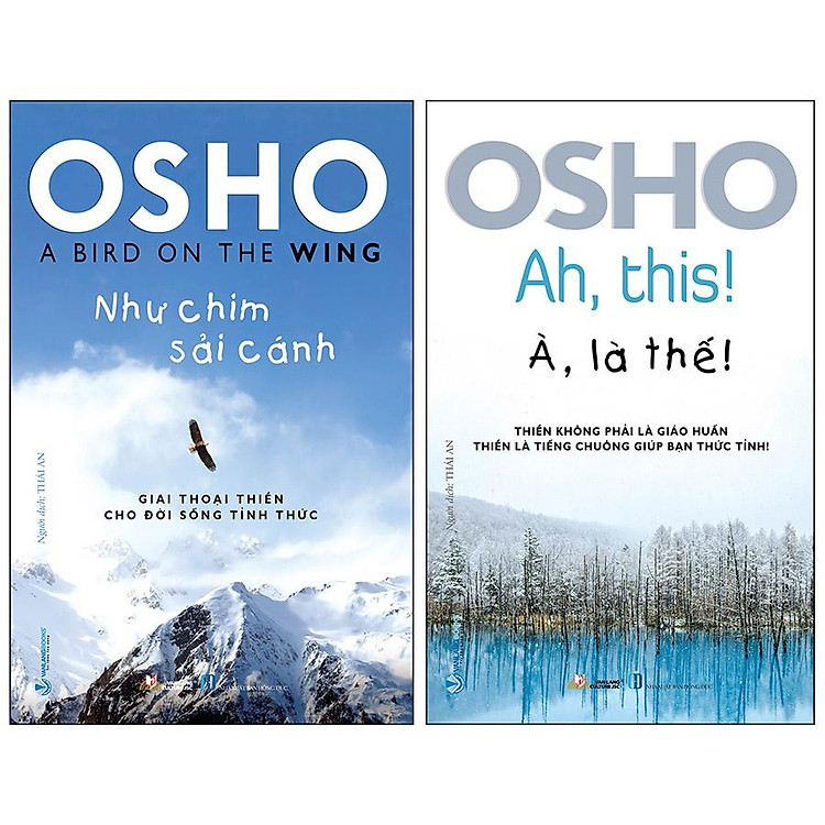 Osho 2 Cuốn (Như Chim Sải Cánh + À! Là Thế)