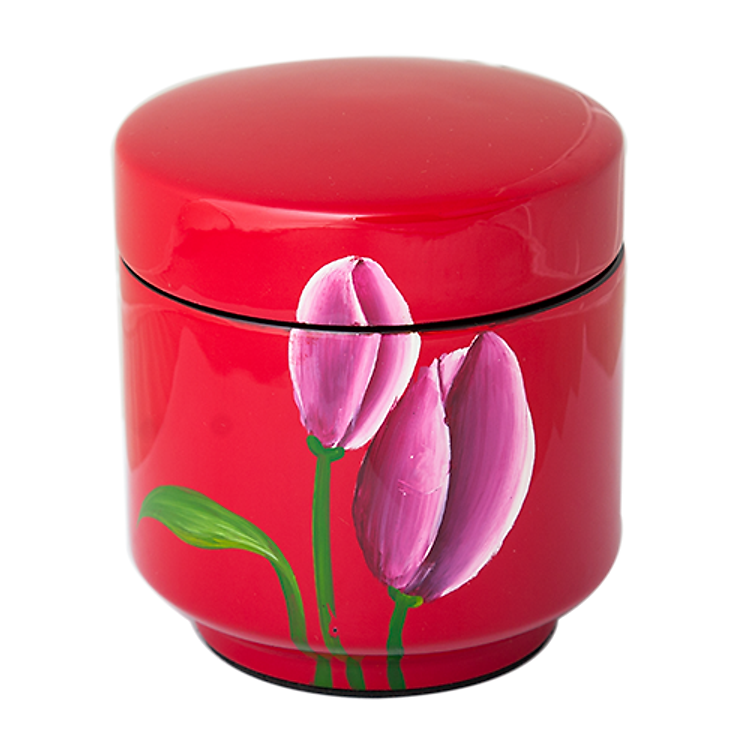 Hủ trà sơn mài (9x7.5 cm) - Ảnh 6