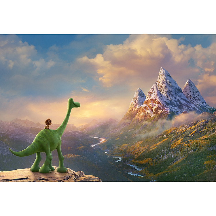 Bộ tranh xếp hình Khủng Long Tốt Bụng Chính hãng Giá rẻ - Hình ảnh 2