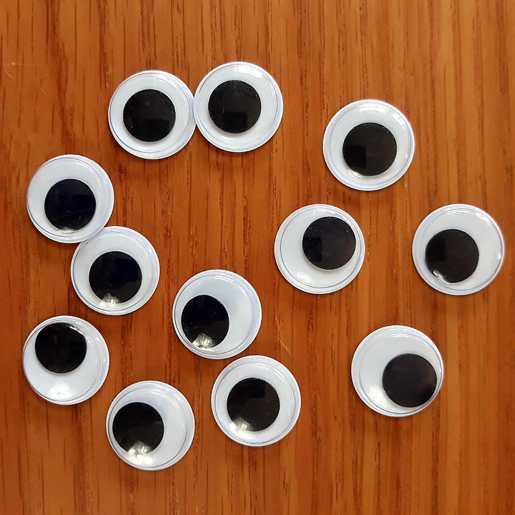 Set Mắt Nhựa Dán Trang Trí Thủ Công Handmade