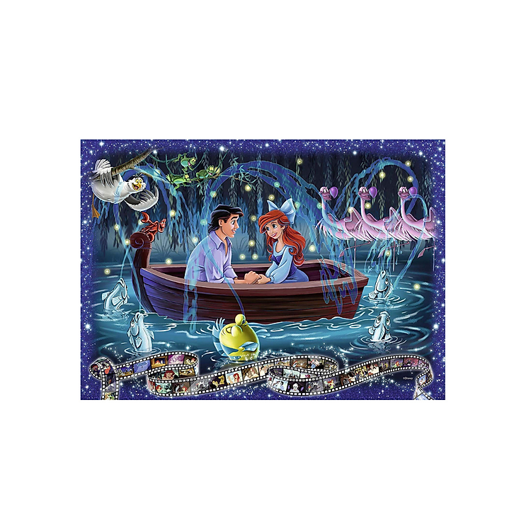 Mua Puzzle Little Mermaid 1000 mảnh RAVENSBURGER Chính hãng Ưu đãi - Hình ảnh 2