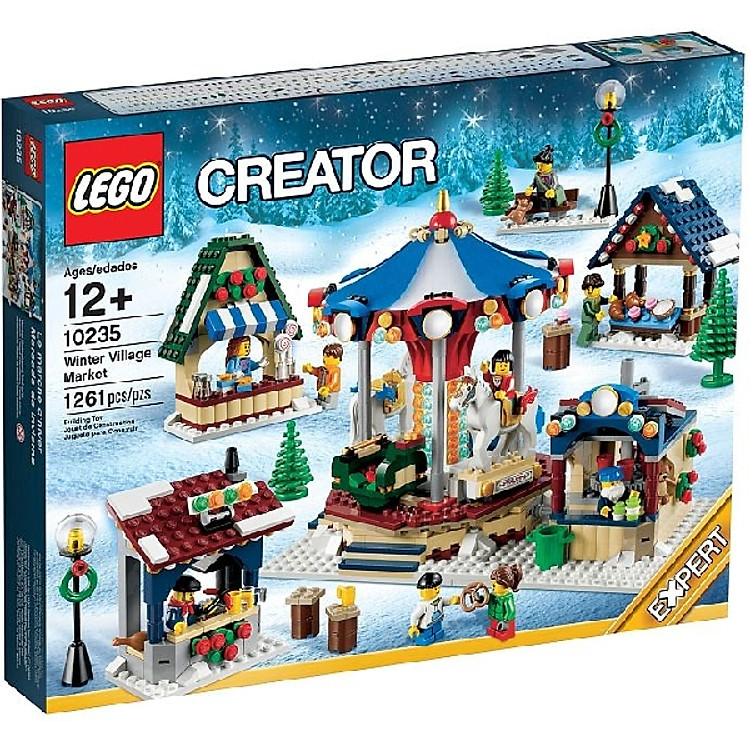 Mua tại Lazada: Mua LEGO 10235 - Chợ Làng Đông Chính hãng Giá tốt