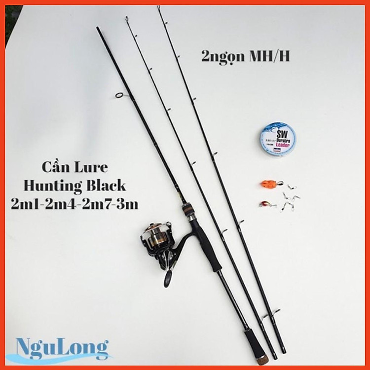 combo bộ cần câu 3m + máy 5000 bộ máy đứng hunting black cao cấp, máy câu expert full kim loại bộ y hình ( giá siêu khuy