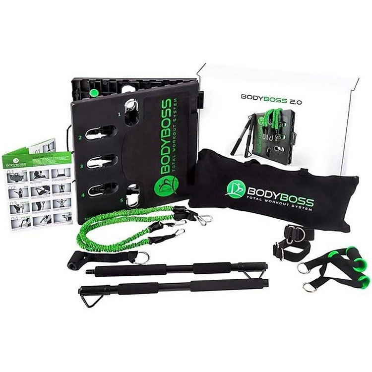 Thiết Bị Tập Toàn Thân Xách Tay Bodyboss (2 Dây) - Hàng Chính Hãng