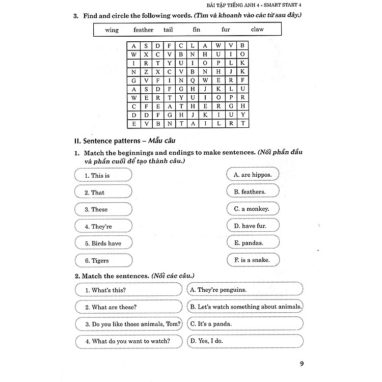 Bài Tập Tiếng Anh 4 - Bám Sát SGK I Learn Smart Start (Có Đáp Án) - Ảnh 7