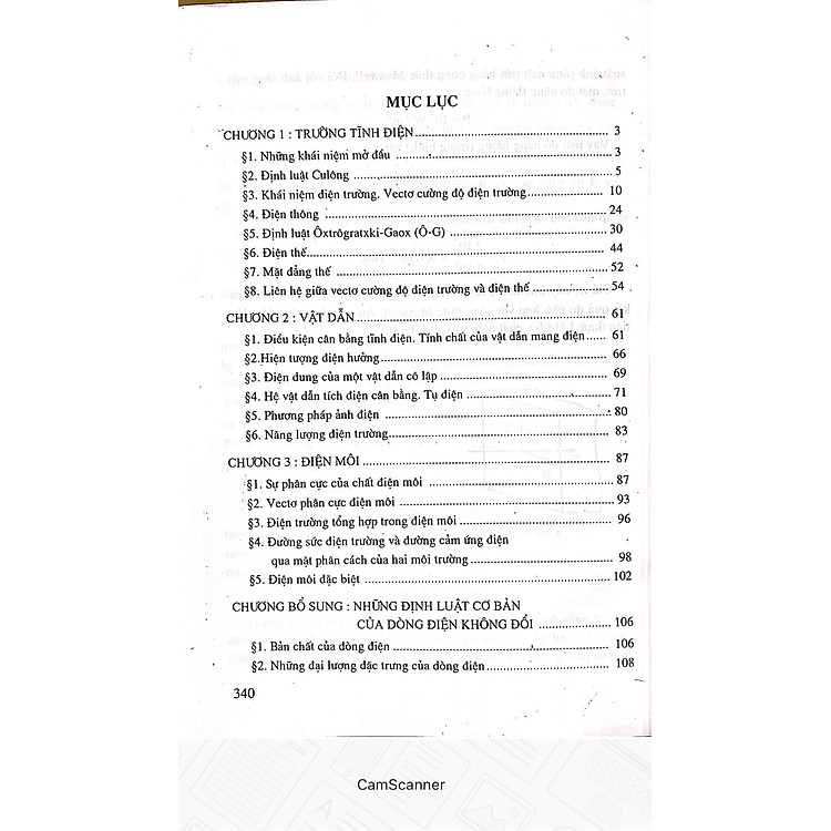 Vật lý đại cương tập 2: Điện, dao động sóng - Ảnh 5