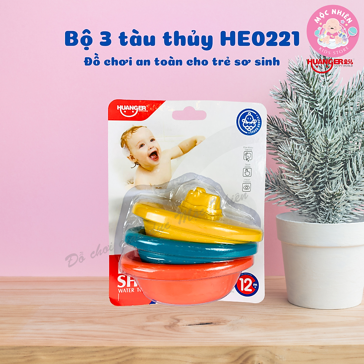 Mua Đồ Chơi Nhà Tắm HUANGER - Bộ Tàu Thủy Chính hãng Tiết kiệm - Hình ảnh 3