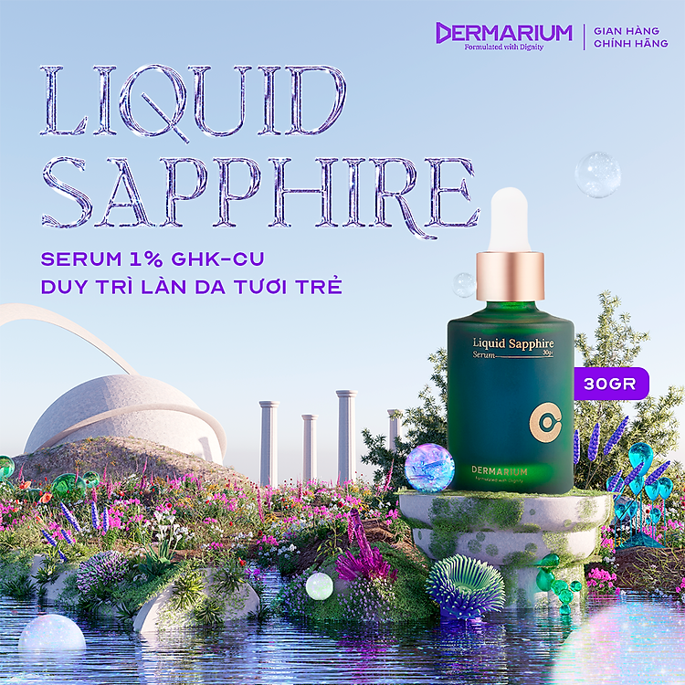 Serum (Tinh Chất) Đồng Chống Lão Hóa Moody Sapphire Dermarium