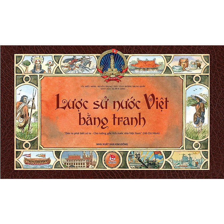 Lược Sử Nước Việt Bằng Tranh (Tái bản năm 2022)
