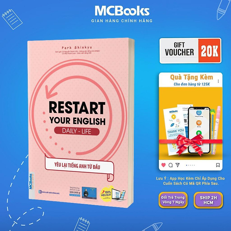 Newshop: Restart Your English - Daily Life - Yêu Lại Tiếng Anh Từ Đầu