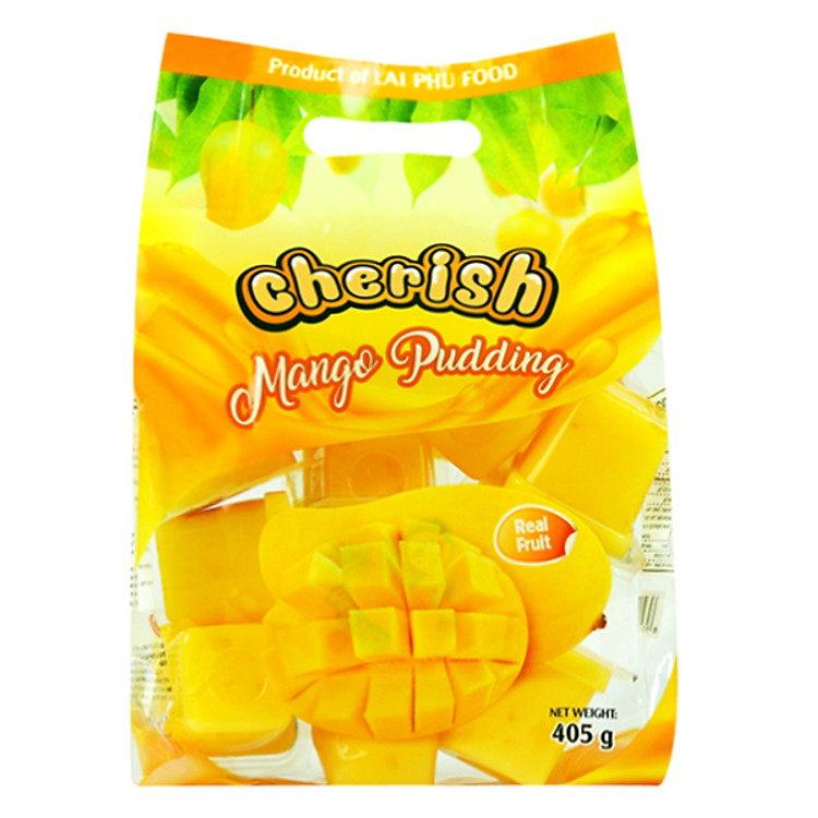 Thạch pudding Cherish vị Xoài 405g